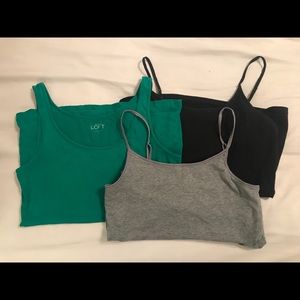 Set of 3 tank tops